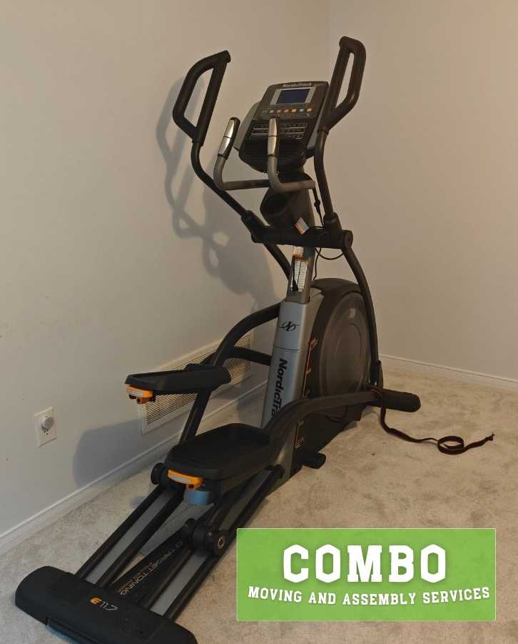 Elliptical assembly and moving service