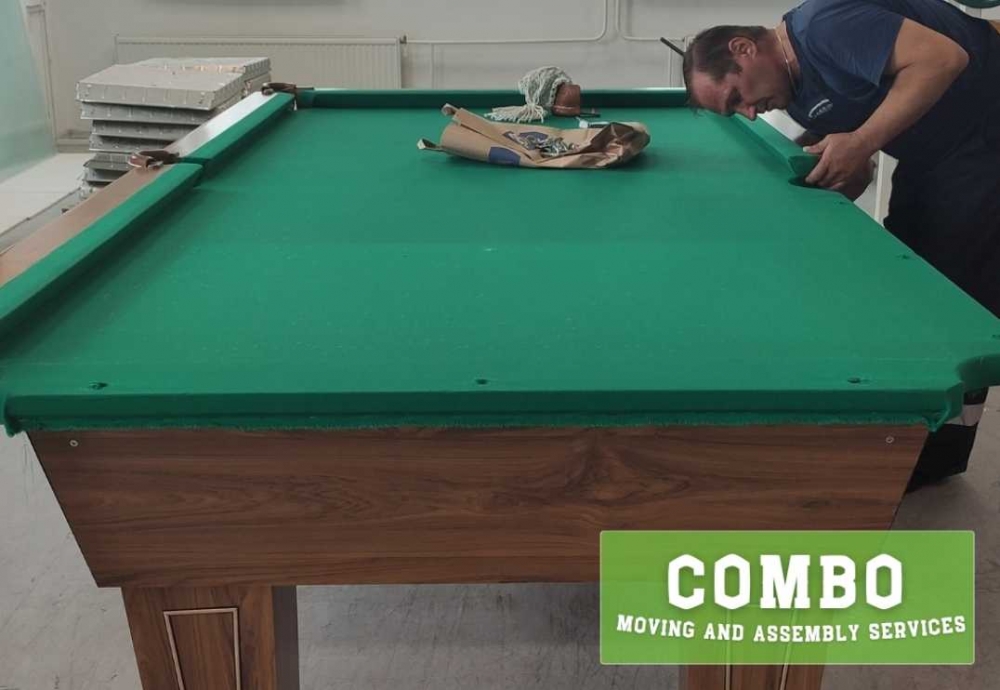 pool table moving  and assembly service