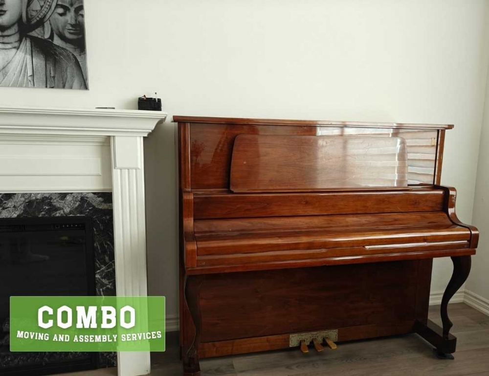 Upright piano moving